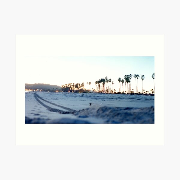 Beach Trail Art Print
