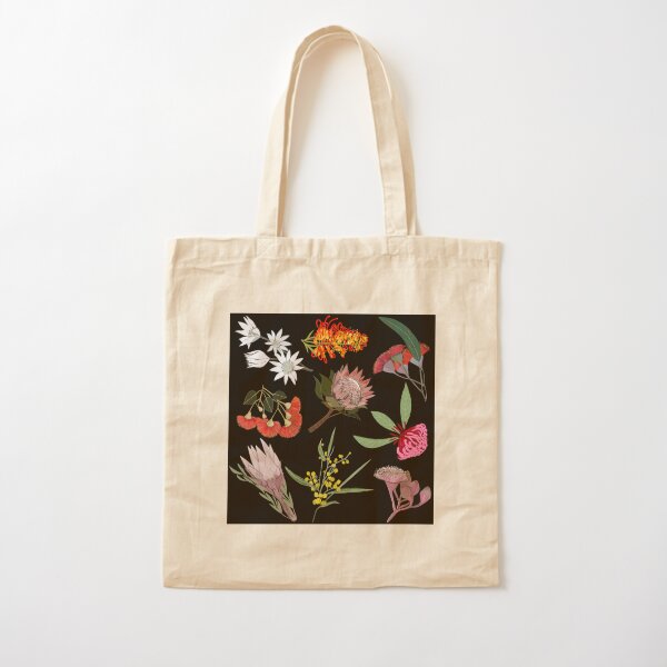 Wildblumen Baumwolltasche