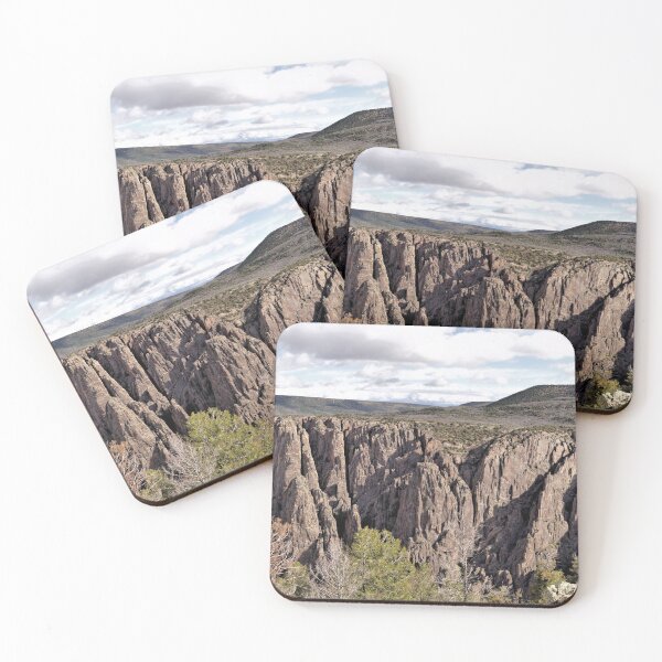 Item preview, Panoramic View At The South Rim Visitor Center Overlook - Black Canyon Of The Gunnison National Park designed and sold by jtrommer.