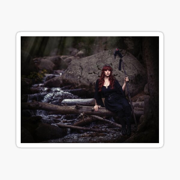 Forest Witch Sticker