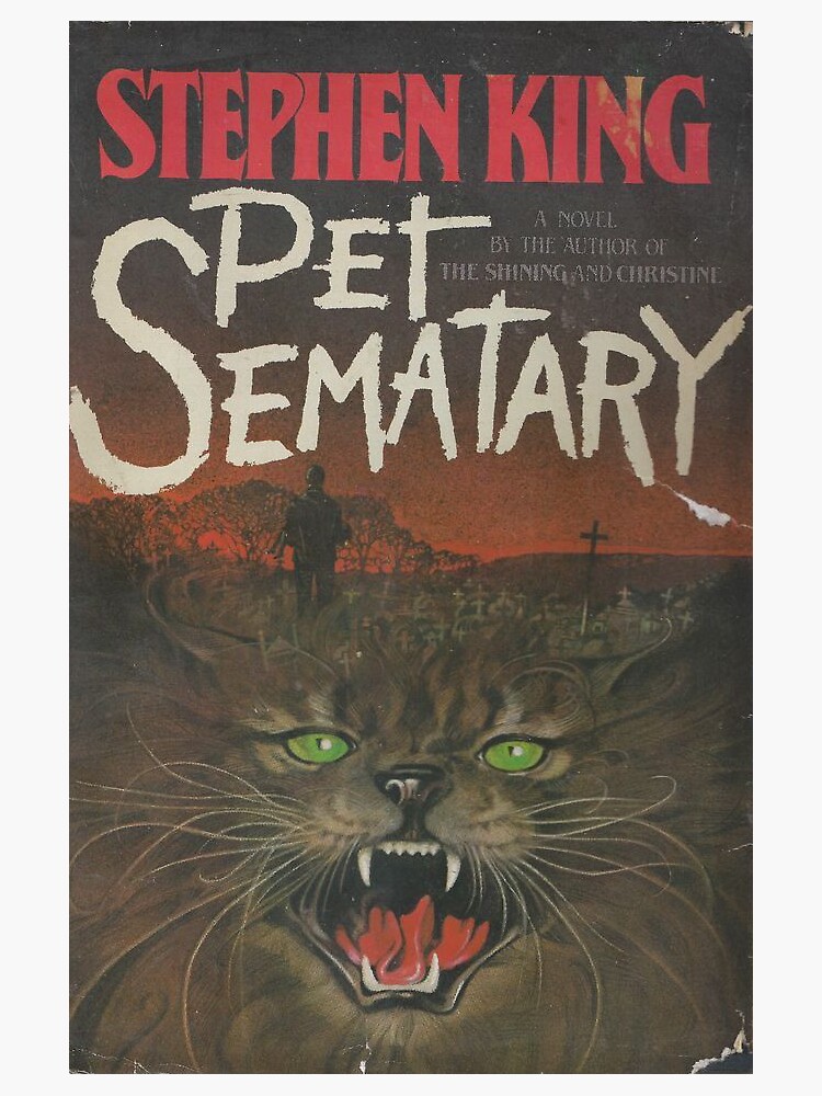 "pet sematary" Sticker for Sale by Eaw5 | Redbubble