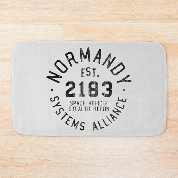 Item preview, SSV Normandy Athletic Shirt | Mass Effect Athletic Style | Black Print designed and sold by surik-.