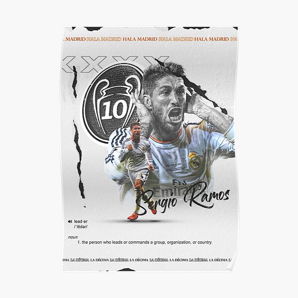 (Affiche) Sergio Ramos 2014. La Décima. Poster