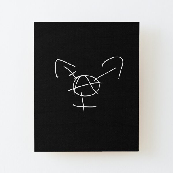 Tranarchy Wood Mounted Print