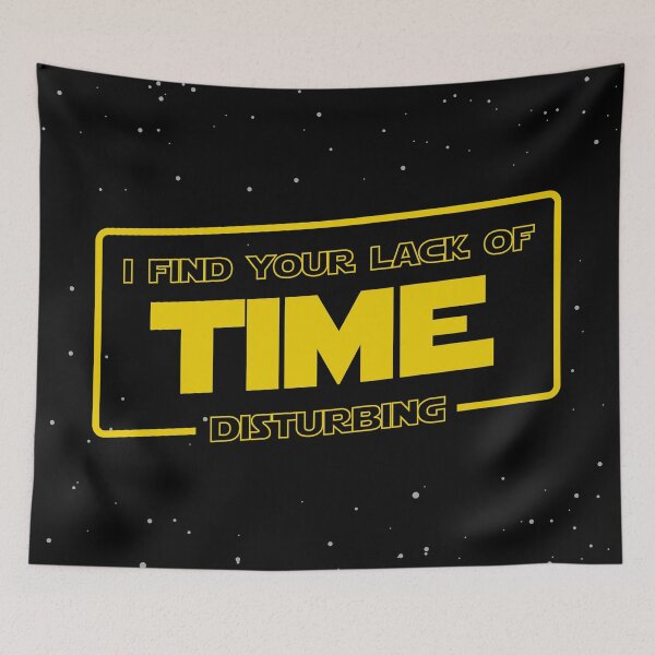 Item preview, I find your lack of time, disturbing. designed and sold by MoonieTenshi.
