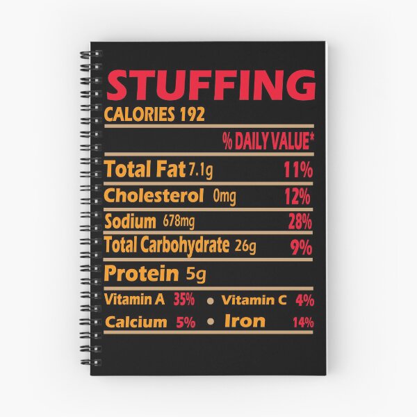 Artikelvorschau, Funny Füllung Nährwertangaben Thanksgivin Food Costume Gift entworfen und verkauft von Merchall  store.