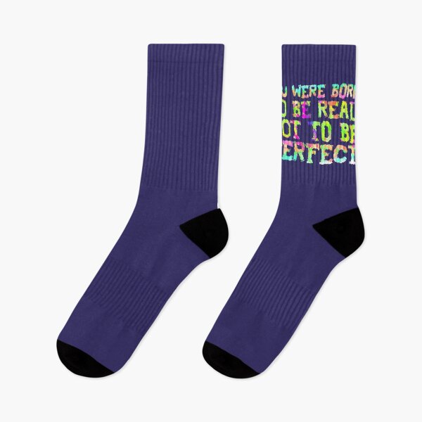 Item preview, You were born to be real, not to be perfect designed and sold by RAWWR.