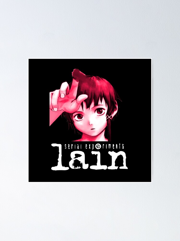 Serial Experiments Lain  Film posters minimalist, Anime titles