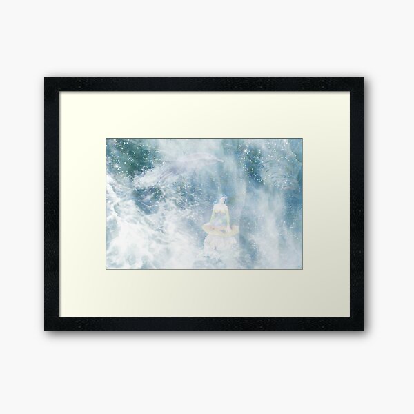 Under the Ocean Framed Art Print