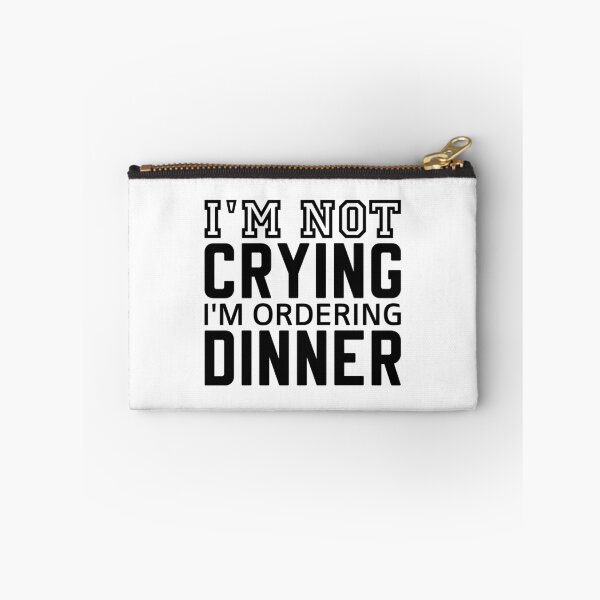 Item preview, I'm Not Crying I'm Ordering Dinner - Funny Newborn Outfit Cute Baby bodysuit designed and sold by T-shirt For You.