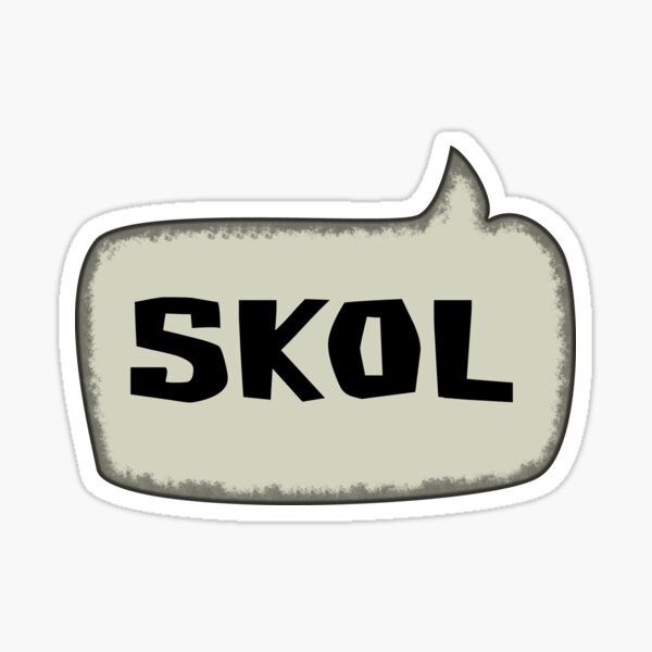 Skol Sticker for Sale by Rostron