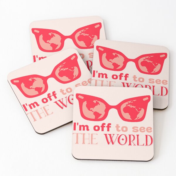 Item preview, I'm off to see the world designed and sold by GoonanAdventure.