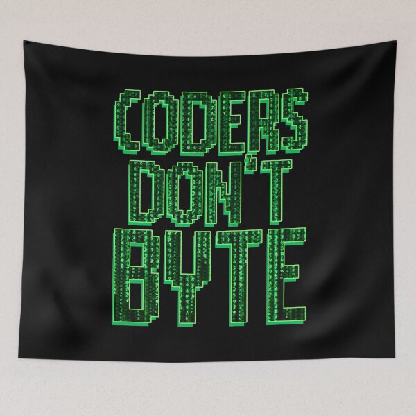 Artikelvorschau, Coders Don't Byte entworfen und verkauft von RAWWR.