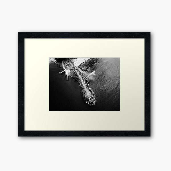 Breakwall Ulladulla Framed Art Print