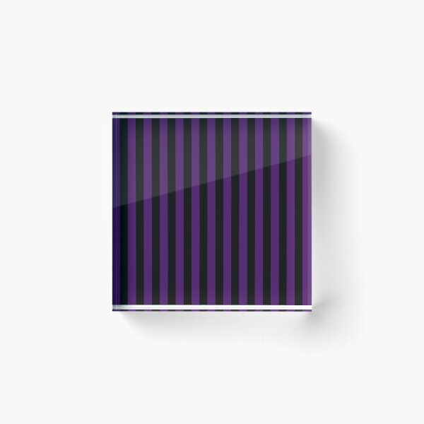 Item preview, Sharp Edge Purple and Black Gothic Inspired Stripes designed and sold by redjaygraphics.