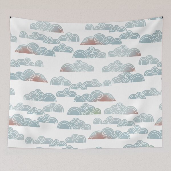 Item preview, Watercolor Clouds designed and sold by inkblotcreative.