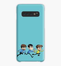 Funda/vinilo para Samsung Galaxy Trekkin Across the Universe - Chibi Cuties