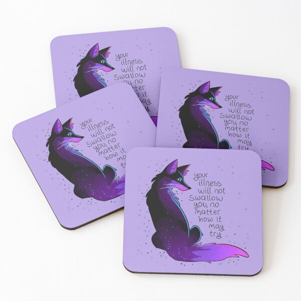 Item preview, "Your Illness Will Not Swallow You" Fox designed and sold by thelatestkate.