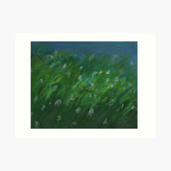 Grasslands Ghosts Art Print