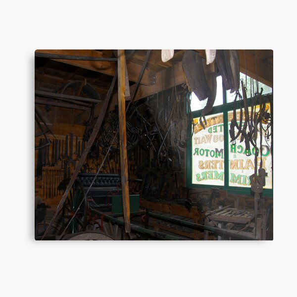 Coach Repairer Metal Print