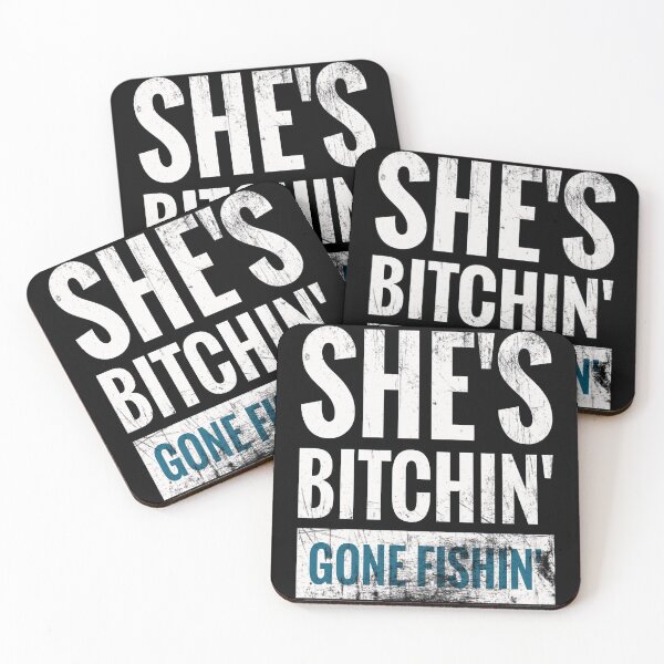 Item preview, Shes Bitchin Gone Fishin designed and sold by Shroomijuana.