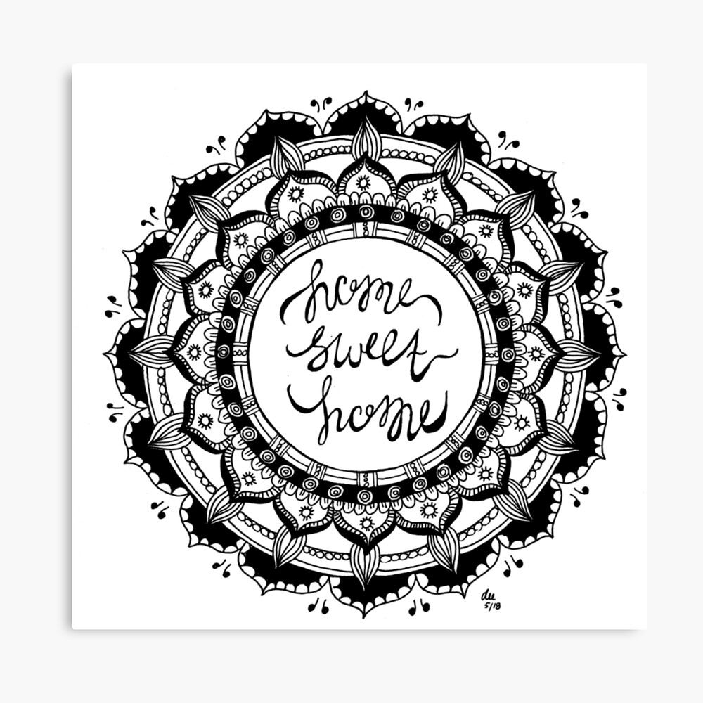 Home Sweet Home Print – In The Daylight