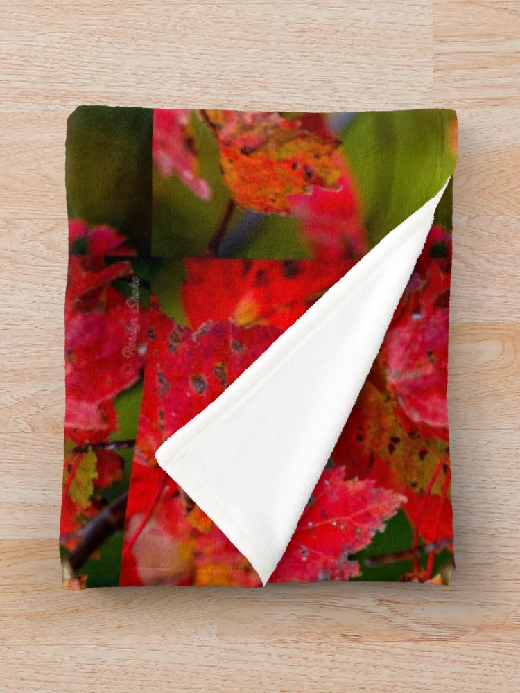 Thumbnail 3 of 6, Throw Blanket, Falling Out designed and sold by Roselyn Shoko.