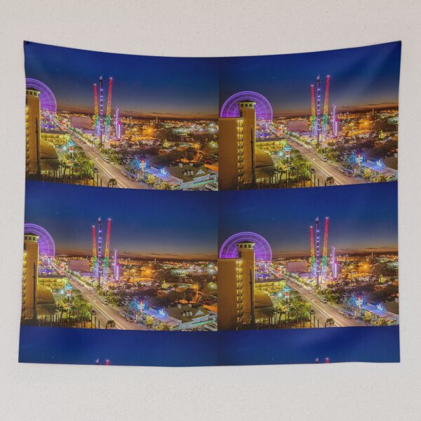 Item preview, Myrtle Beach Cityscape at Night designed and sold by Roselyn Shoko.