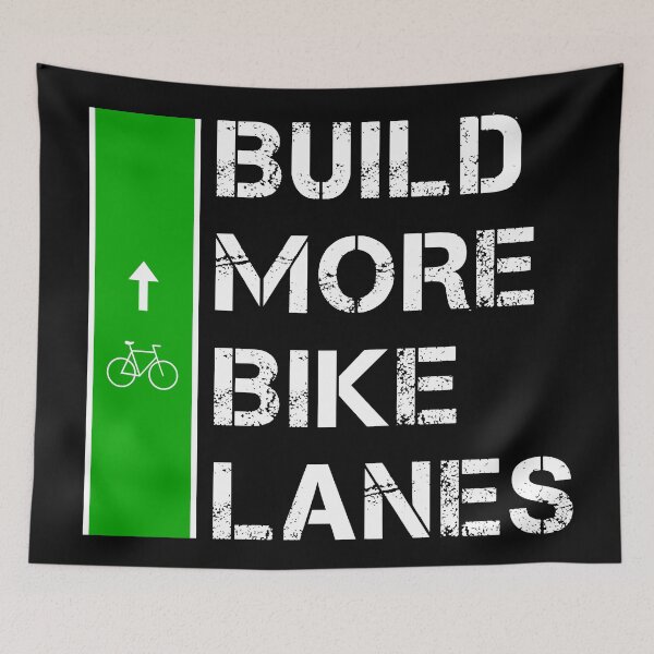 Item preview, Build More Bike Lanes designed and sold by lurchmerch.