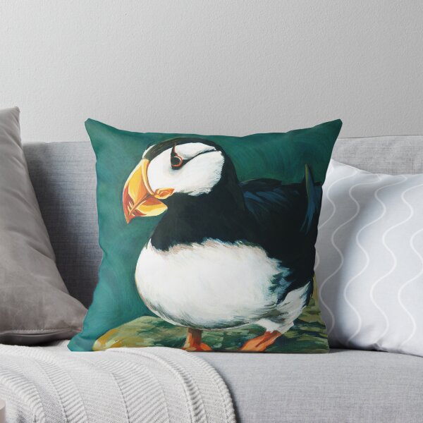 Item preview, Horned Puffin designed and sold by roxygen.