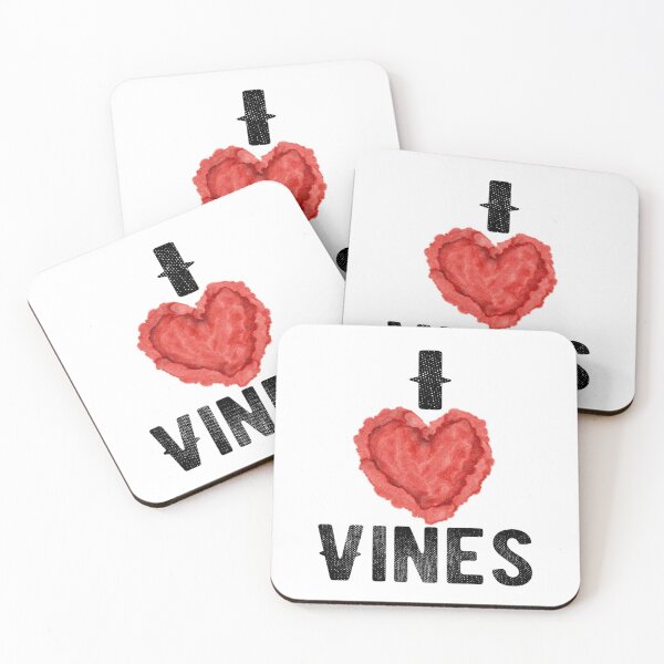 Item preview, Vine lovers I HEART VINES design designed and sold by gigipl7.