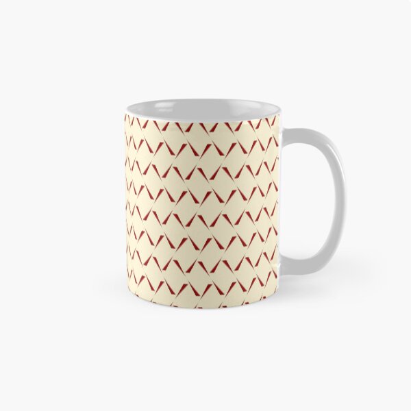 Item preview, Beige and Burgundy ZigZag Pattern designed and sold by Poetic Patterns Studio.