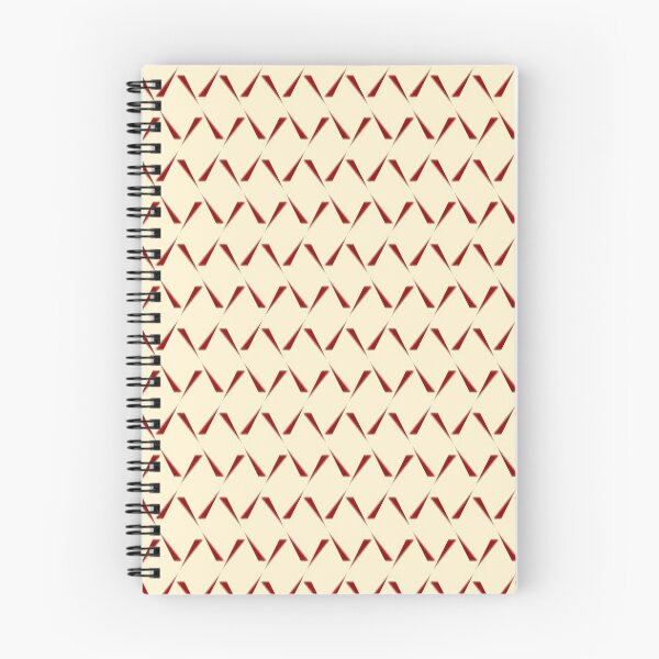 Item preview, Beige and Burgundy ZigZag Pattern designed and sold by Poetic Patterns Studio.