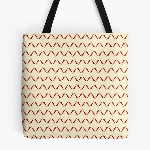 Item preview, Beige and Burgundy ZigZag Pattern designed and sold by Poetic Patterns Studio.