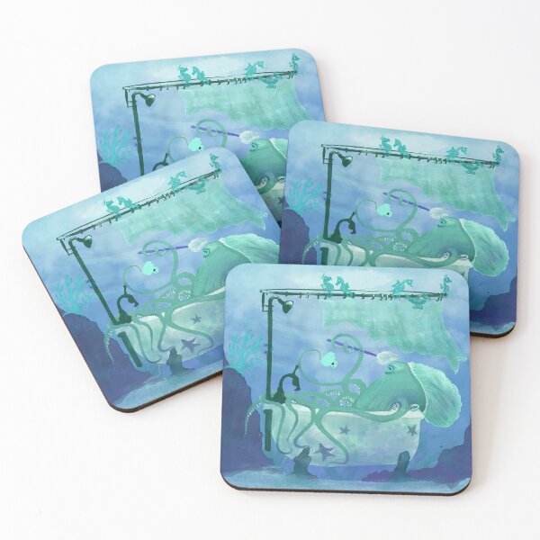 Item preview, Octopus’s Bath Time designed and sold by Carbuxton.