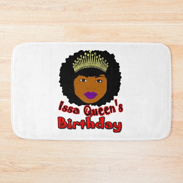 Item preview, Afro Woman Issa Queen's Brithday designed and sold by gigipl7.