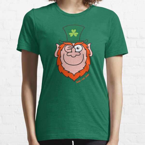 St Paddy's Day Leprechaun Winking and Smiling Essential T-Shirt
