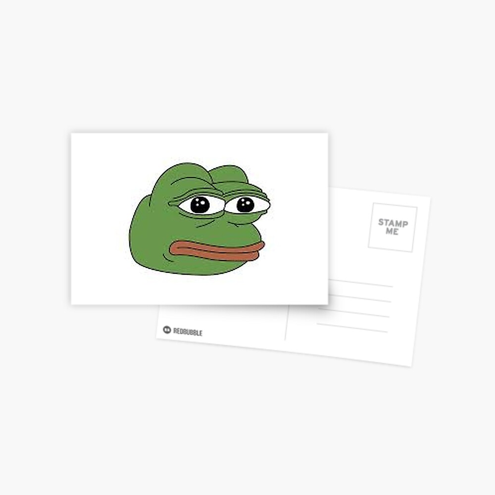 Pepega -Twitch Emote Sticker for Sale by renukabrc