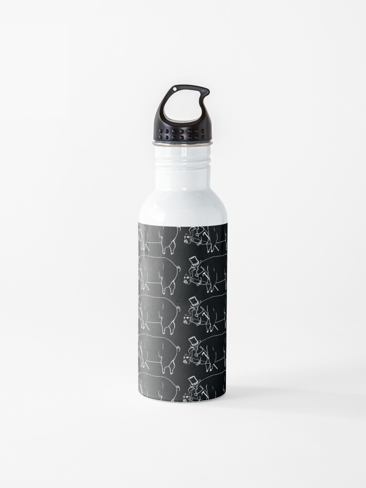 Fancy Dress Pig Water Bottle By Carbuxton Redbubble - fancy glass roblox