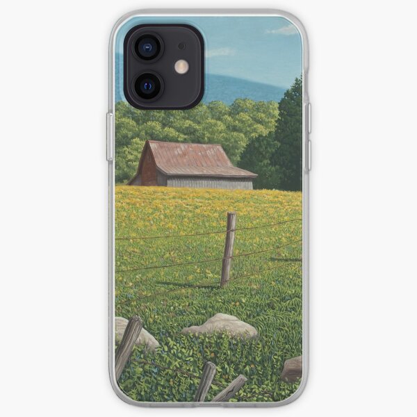 Barn on Elder Hill- Lincoln Vermont iPhone Soft Case