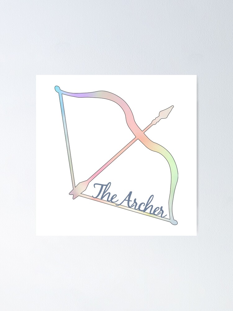 "The Archer Bow and Arrow Taylor Swift" Poster by RainOnRose Redbubble