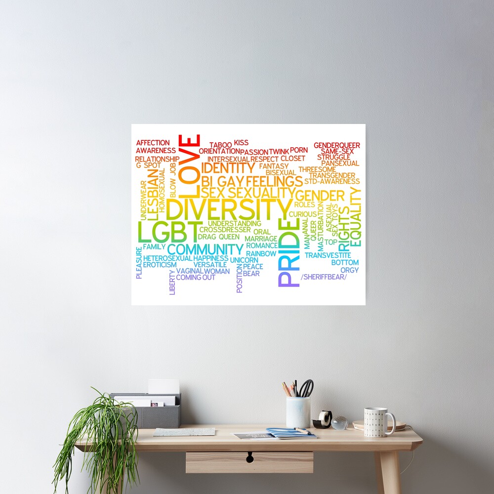 LGBT words cloud