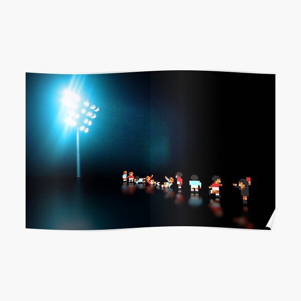 Sensible Soccer - Pixel art Poster