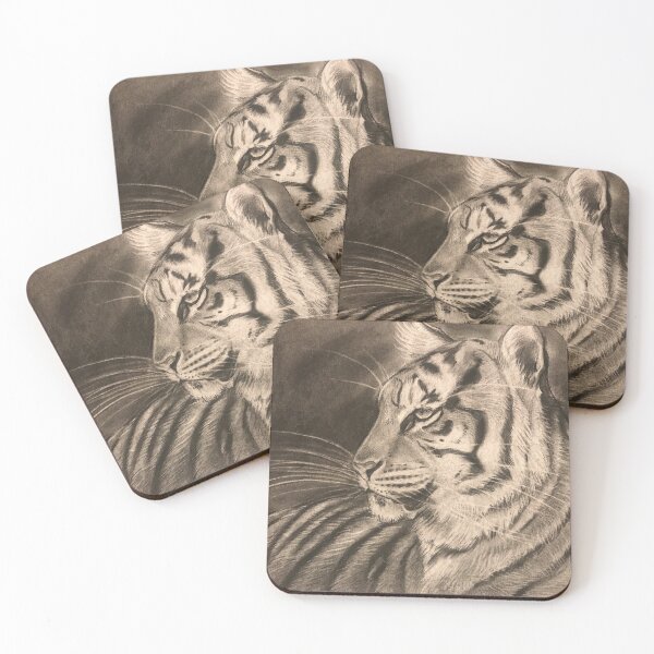 Item preview, Tiger in the Dark designed and sold by JasHart.