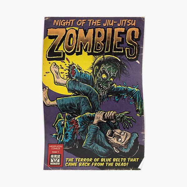 Night of the Jiu Jitsu Zombies Poster