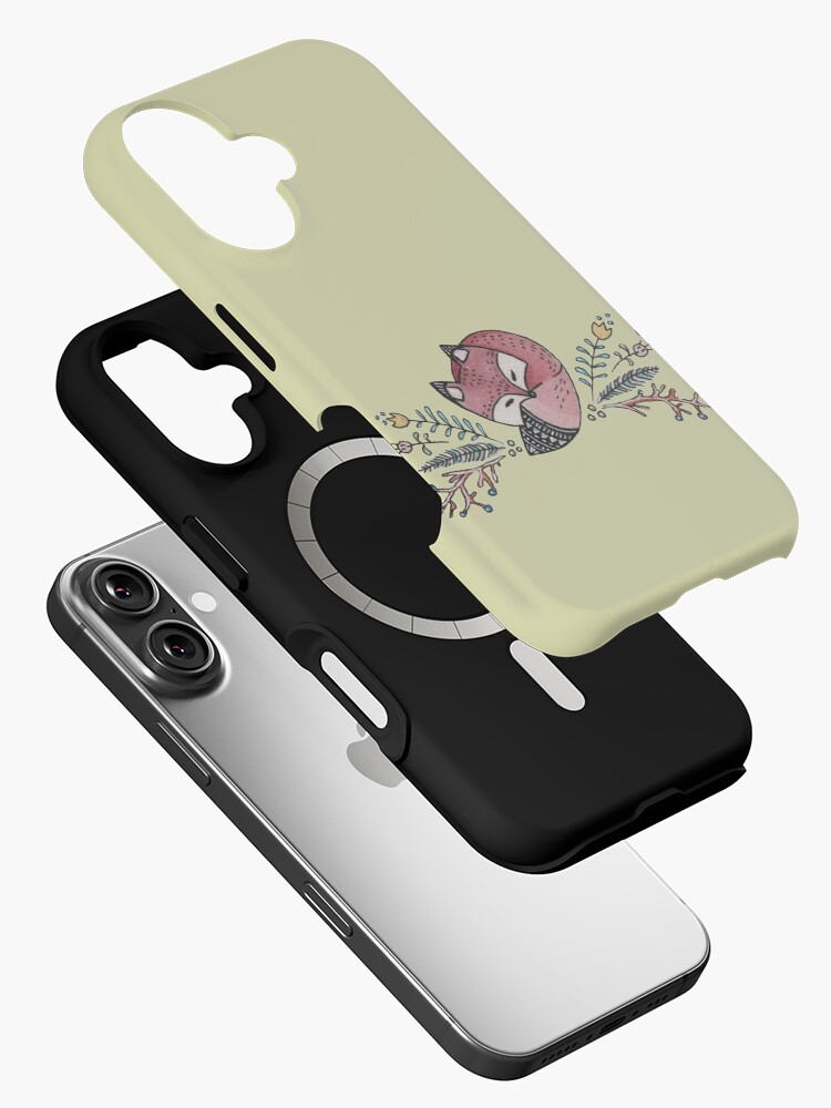 Thumbnail 2 of 4, iPhone Case, Foxy Garden designed and sold by crafty-fox.