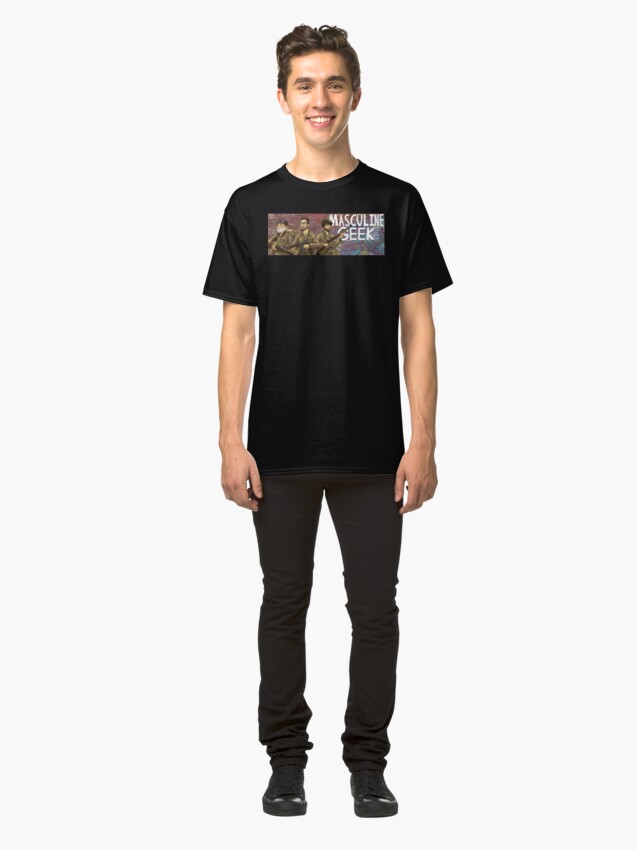 Alternate view of Masculine Geek Classic T-Shirt