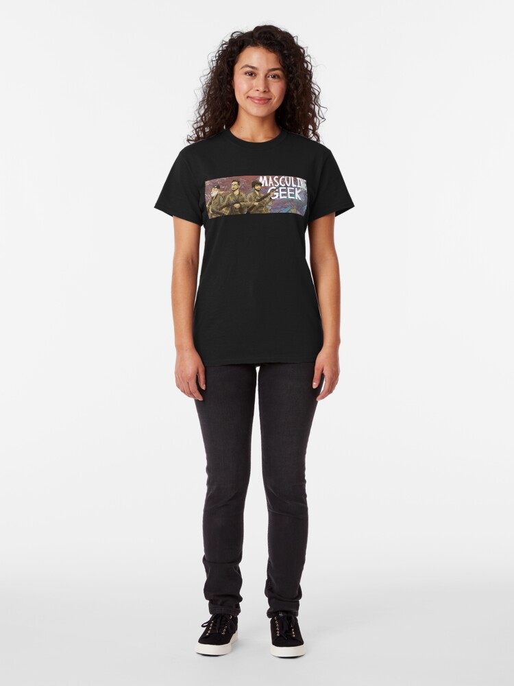 Alternate view of Masculine Geek Classic T-Shirt