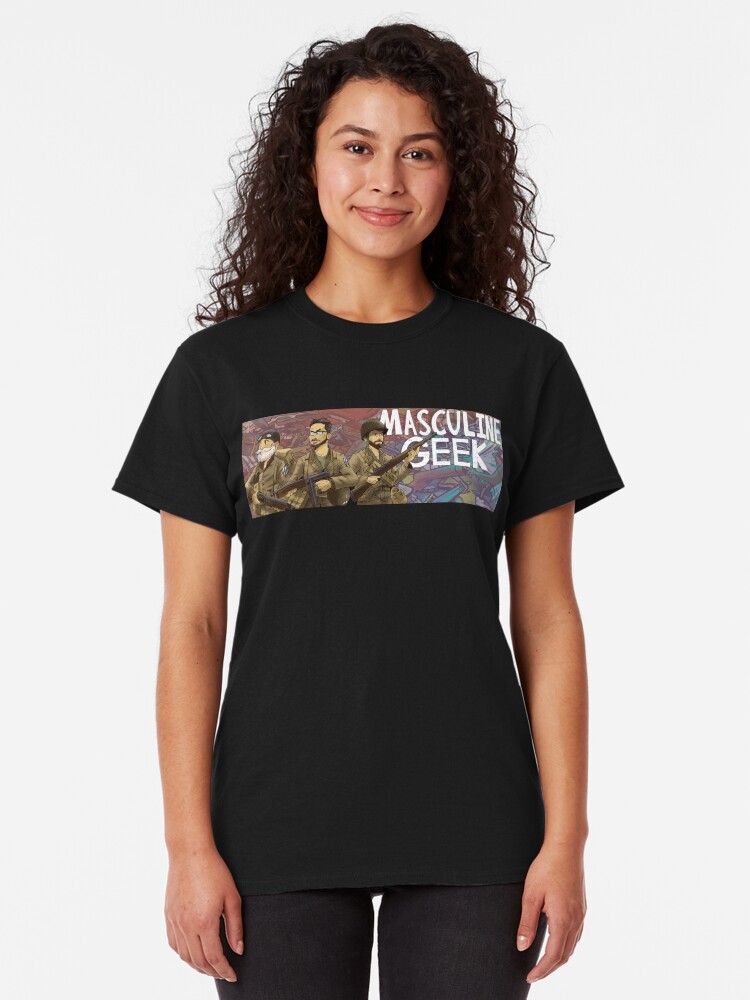 Alternate view of Masculine Geek Classic T-Shirt
