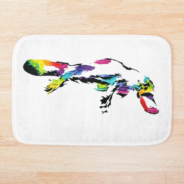 Thorpey the Platypus *dark Bath Mat